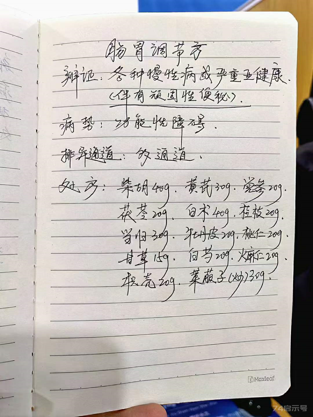 郭生白的16张方子