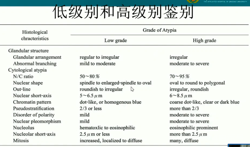 胃活检异型增生病理学习