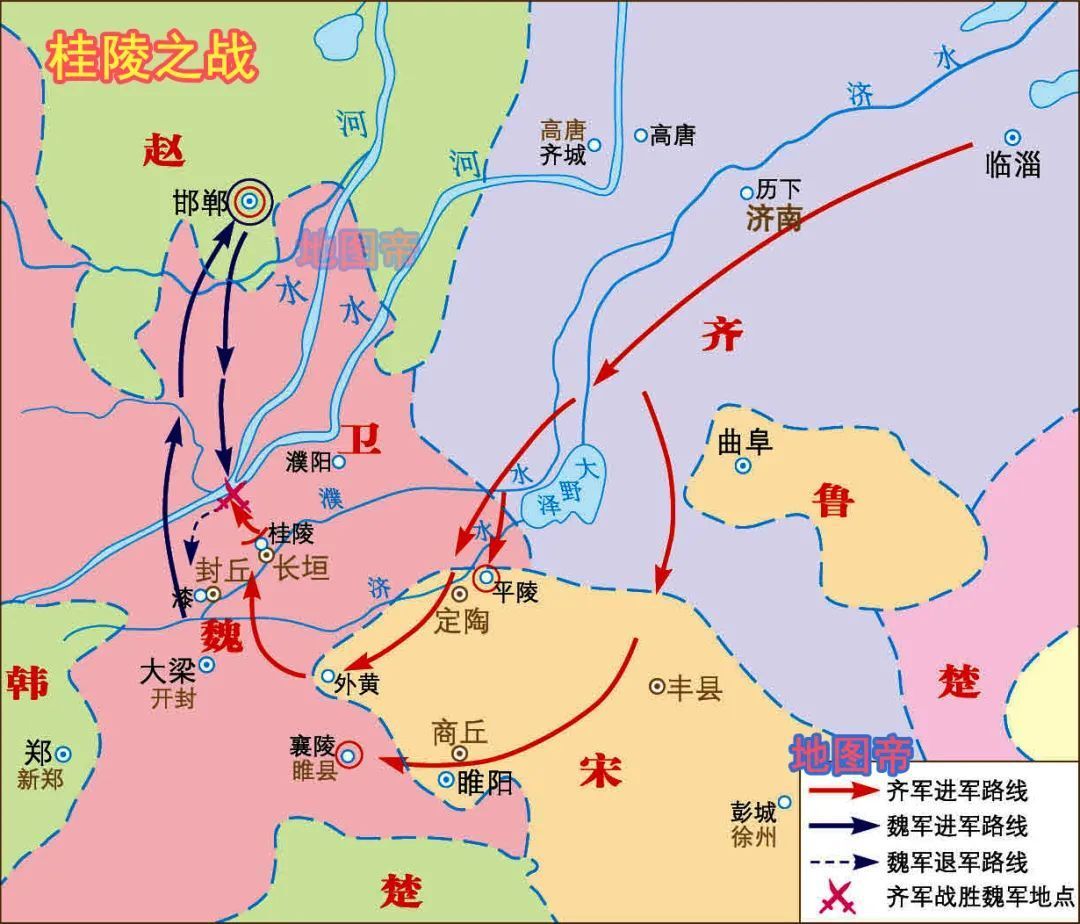 _春秋战国时期的地图长什么样_春秋战国地图演变
