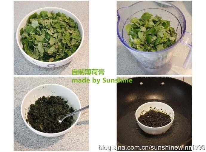 自制薄荷膏的做法图解